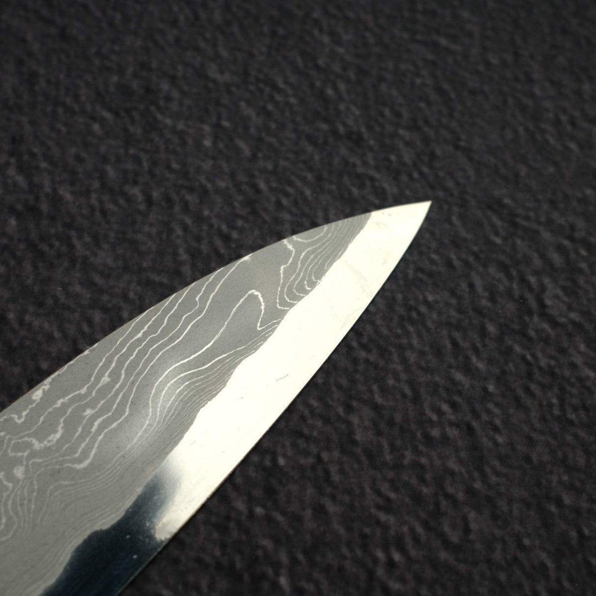 Nigara Anmon Blue 2 'Nejiri' Twist Bar Damascus Yanagiba 270mm