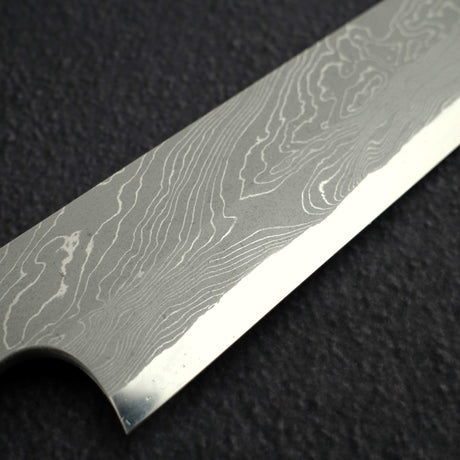 Nigara Anmon Blue 2 'Nejiri' Twist Bar Damascus Yanagiba 270mm