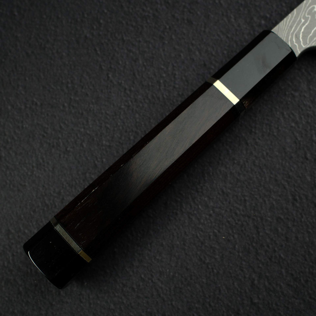 Nigara Anmon Blue 2 'Nejiri' Twist Bar Damascus Yanagiba 270mm