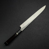 Nigara Anmon Blue 2 'Nejiri' Twist Bar Damascus Yanagiba 270mm