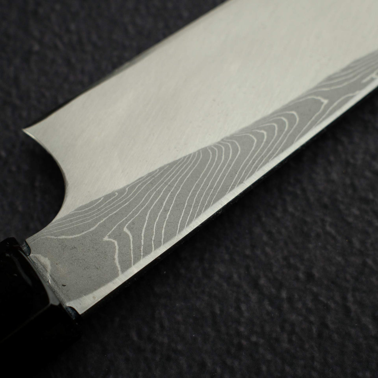 Nigara Anmon Blue 2 'Nejiri' Twist Bar Damascus Yanagiba 270mm