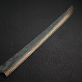 Hatsukokoro x Nigara Yorokobi SLD Copper Damascus Sujihiki 450mm Amboyna Triple Spacer Handle RARE