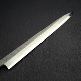 Takahiro Nihei Hyomon White 2 Damascus Yanagiba 270mm w/ Saya, exclusive to K&S