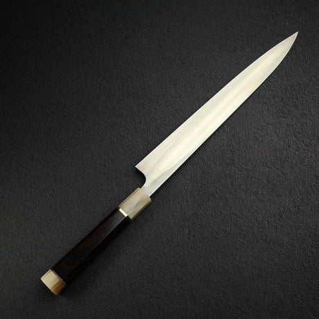 Mazaki Blue 2 Migaki Yanagiba 300mm w/ Saya