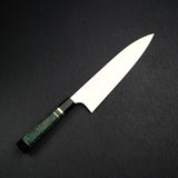 마자키 청1강 미즈 혼야키 규토(셰프나이프) 240mm 벌 핸들 웬지 사야 포함