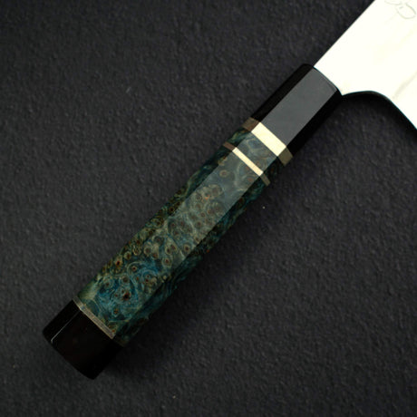 마자키 청1강 미즈 혼야키 규토(셰프나이프) 240mm 벌 핸들 웬지 사야 포함