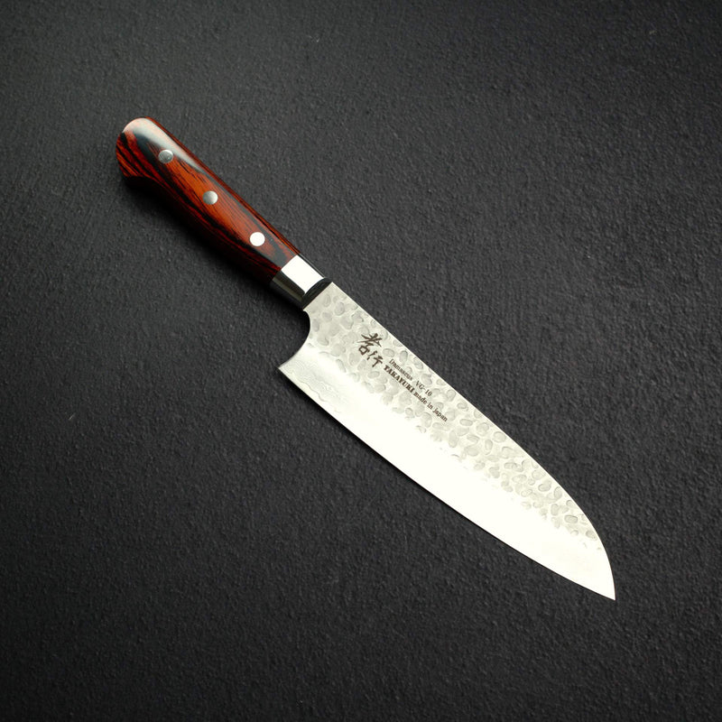 Sakai Takayuki VG10 Santoku 180mm (7.1") 33 Layer Hammered Damascus