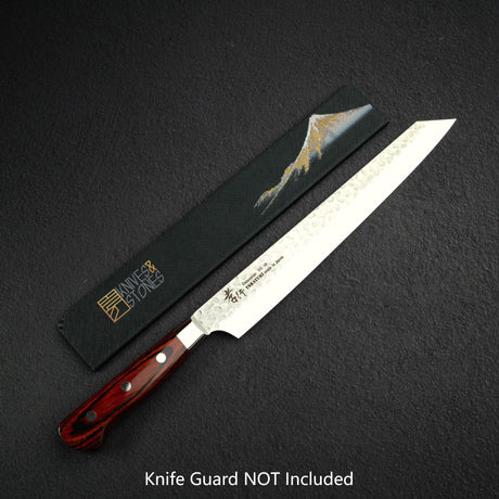 Sakai Takayuki VG10 33 Layer Hammered Damascus Kengata (K-tip) Sujihiki 270mm