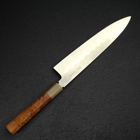 싱궈 슈퍼청지 혼야키 규토(셰프나이프) 240mm 마블 페룰 암보이나 벌 핸들 사야 포함