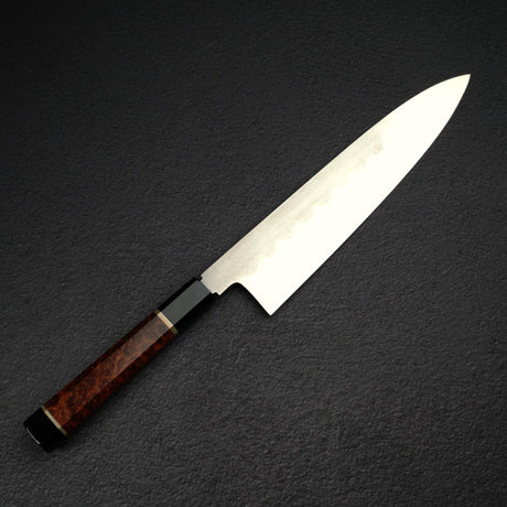 싱궈 슈퍼청지 혼야키 규토(셰프나이프) 240mm 더블 스페이서 암보이나 벌 핸들 사야 포함