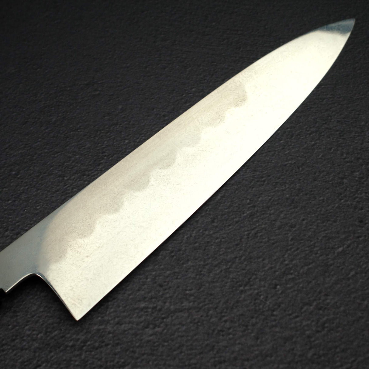 XINGUO Aogami Super Honyaki Gyuto 240mm Double Spacer Amboyna Burl Handle with Saya