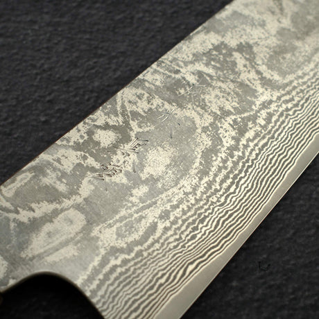 카모 시로 하모노 SG2/R2 블랙 다마스커스 규토(셰프나이프) 270mm 사야 포함