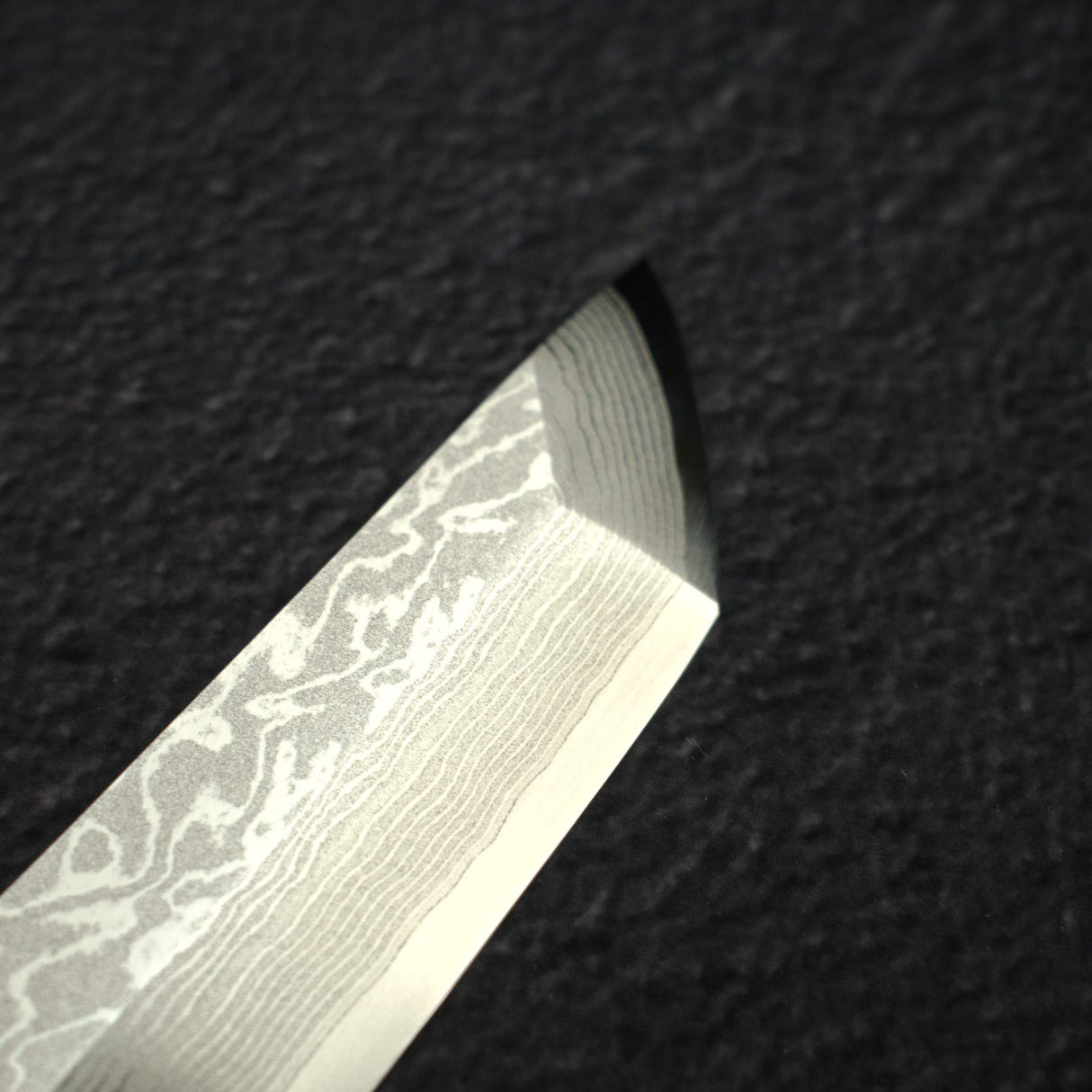 Shigeki Tanaka VG10 Damascus Sakimaru-Takobiki 300mm w/ Saya
