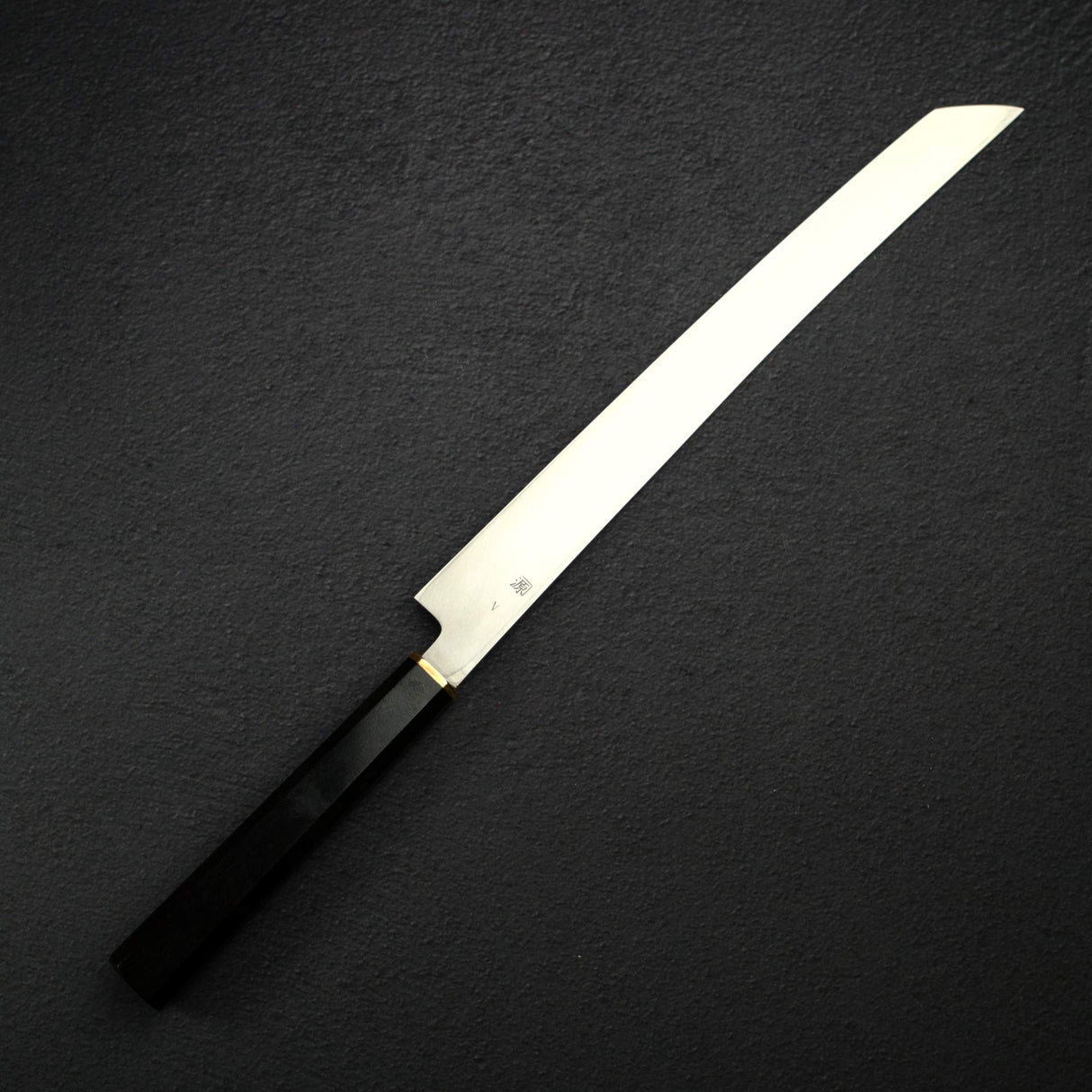 Shigeki Tanaka VG10 Damascus Sakimaru-Takobiki 300mm w/ Saya