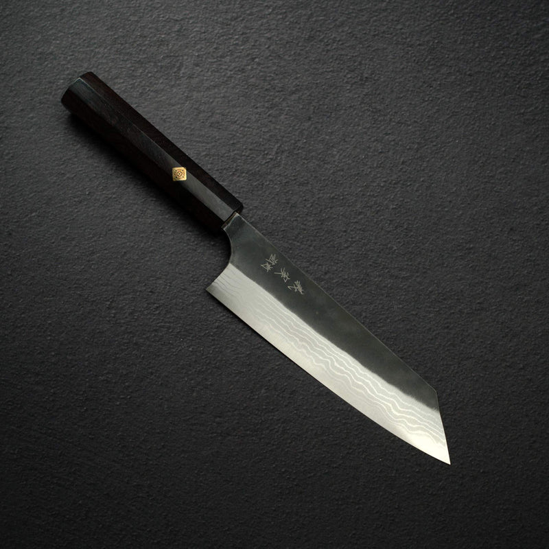 Yoshimi Kato Kintaro White 2 Damascus KU Nashiji Bunka 180mm