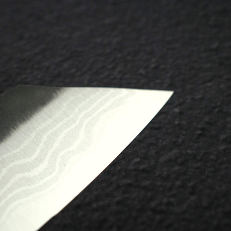 Yoshimi Kato Kintaro White 2 Damascus KU Nashiji Bunka 180mm