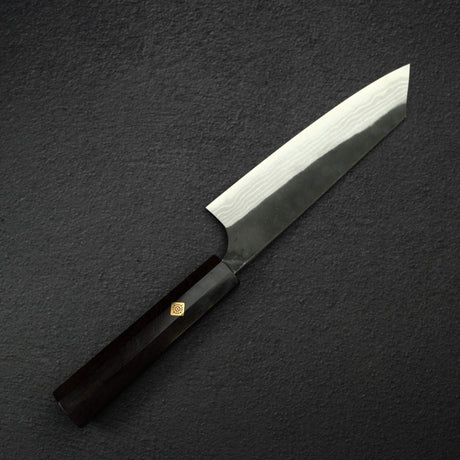 Yoshimi Kato Kintaro White 2 Damascus KU Nashiji Bunka 180mm