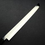 Exotic: Yoshikazu Ikeda White #1 Mizu-Honyaki Mt. Fuji Sakimaru Takohiki 390mm w/ Saya