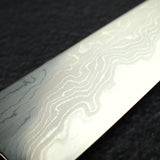 Hatsukokoro Komorebi Blue 1 Damascus Petty 150mm w/ Guard, Un-engraved