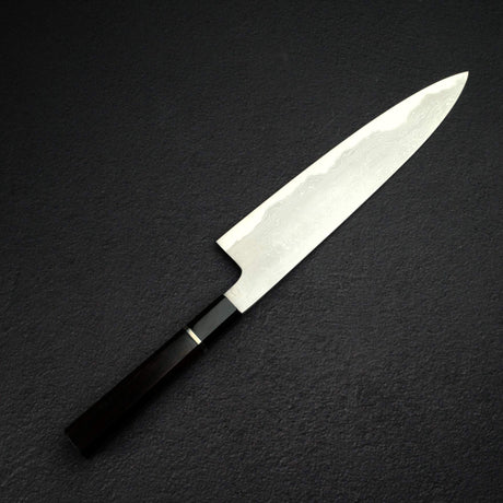 하츠코코로 코모레비 청1강 다마스커스 규토(셰프나이프) 240mm 사야 포함 무각인