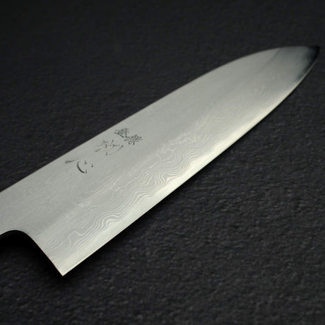 하츠코코로 x 나카가와 사토시 청1강 다마스커스 산토쿠(다용도칼) 170mm