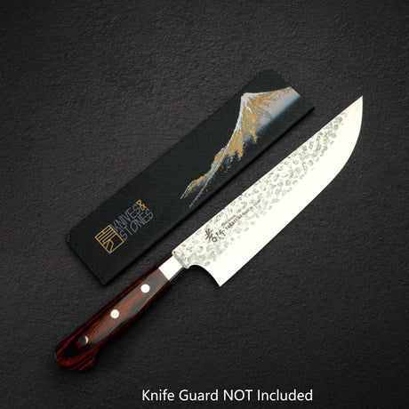 Sakai Takayuki VG10 Butcher Knife 210mm (8.9") 33 Layer Hammered Damascus