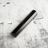 K&S Custom Ebony Octagonal Black Horn WA Handle