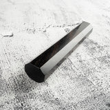 K&S Custom Ebony Octagonal Black Horn WA Handle