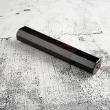 K&S Custom Ebony Octagonal Black Horn WA Handle