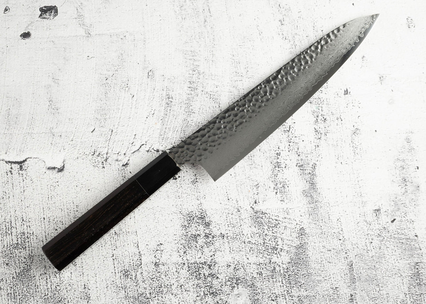 Handle shown on a knife