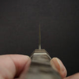 사지 타케시 SG2 블랙 다마스커스 산토쿠(다용도칼) 180mm 자작나무 핸들