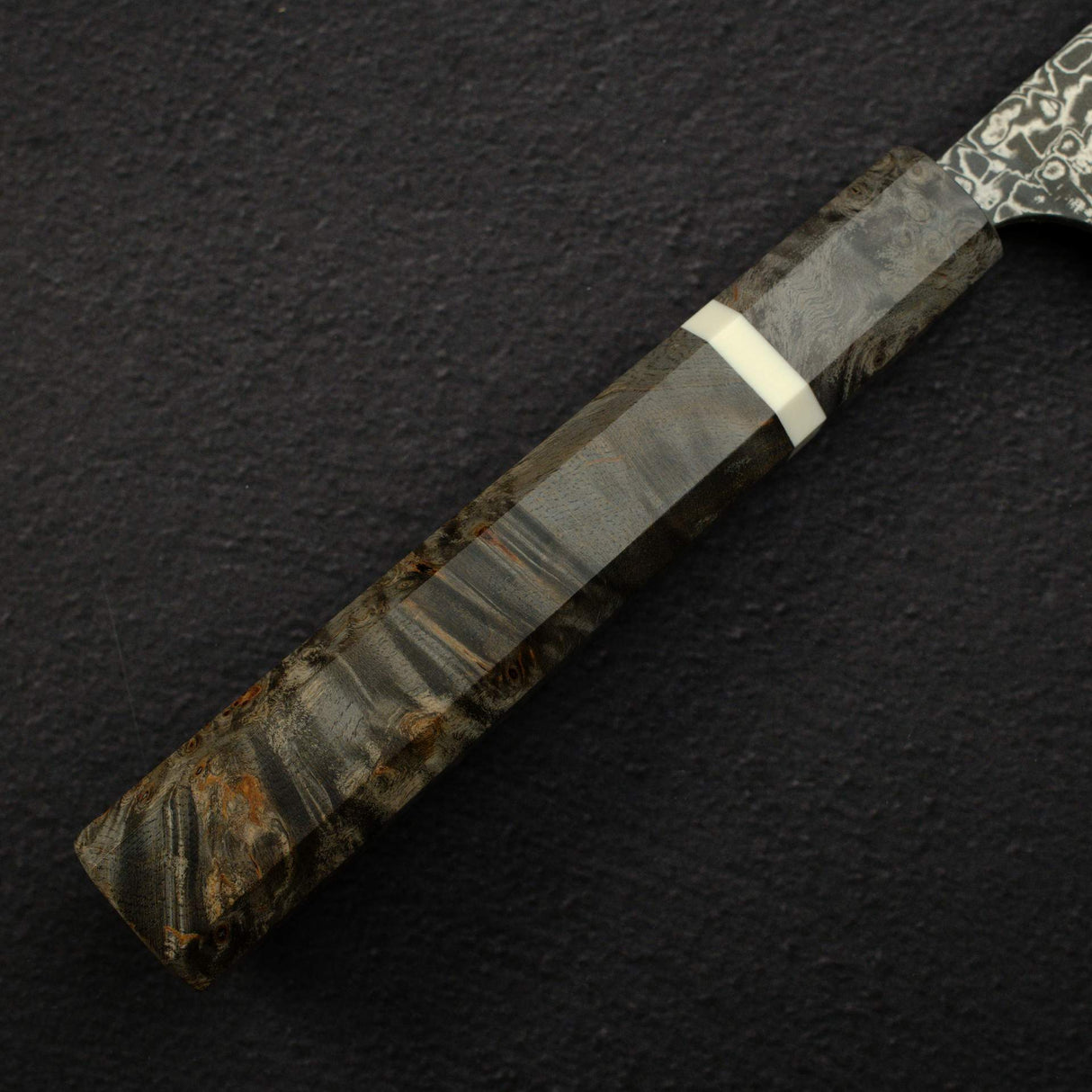 Takeshi Saji SG2 Black Damascus Sujihiki 240mm Birchwood Handle