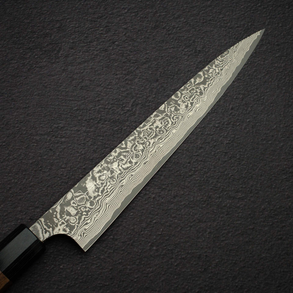 사지 타케시 SG2 블랙 다마스커스 스지히키 240mm 로즈우드 핸들