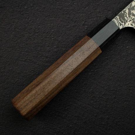 Takeshi Saji SG2 Black Damascus Sujihiki 240mm Rosewood Handle