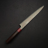 Takeshi Saji VG10 Rainbow Damascus Etched Sujihiki 270mm