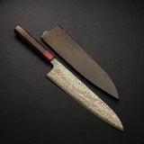 Takeshi Saji VG10 Rainbow Damascus Gyuto 240mm