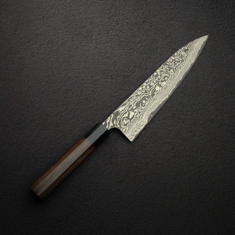 Takeshi Saji SG2 Black Damascus Gyuto 210mm Rosewood Handle