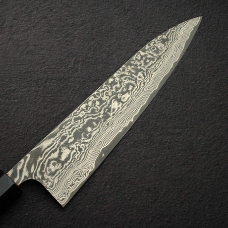 Takeshi Saji SG2 Black Damascus Gyuto 210mm Rosewood Handle