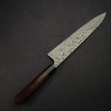 사지 타케시 SG2 블랙 다마스커스 규토(셰프나이프) 240mm 로즈우드 핸들