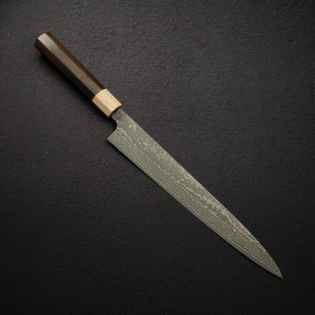 Takeshi Saji VG10 Gold Damascus Sujihiki 270mm