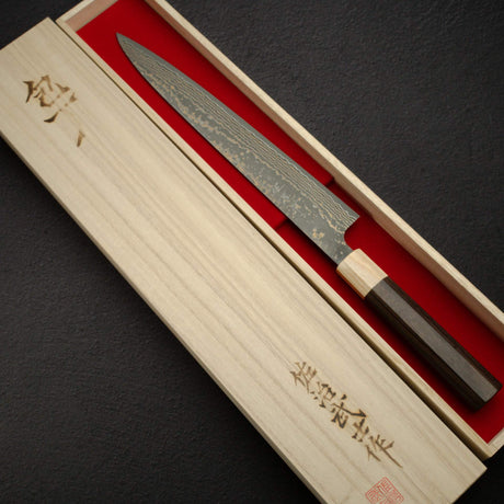 Takeshi Saji VG10 Gold Damascus Sujihiki 270mm