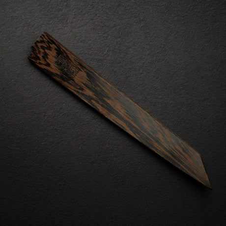 K&S Kritsuke (K-tip) Yanagiba Hardwood  Saya, Left Handed Standard Profile