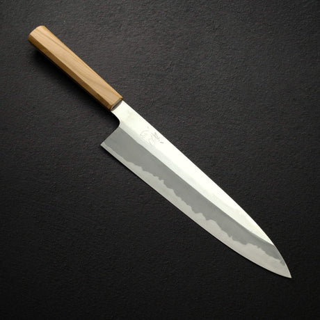 Hatsukokoro Komorebi Blue 2 Hon-kasumi Gyuto 240mm w/ Guard