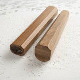 K&S Custom Teak Octagonal Mono WA Handle