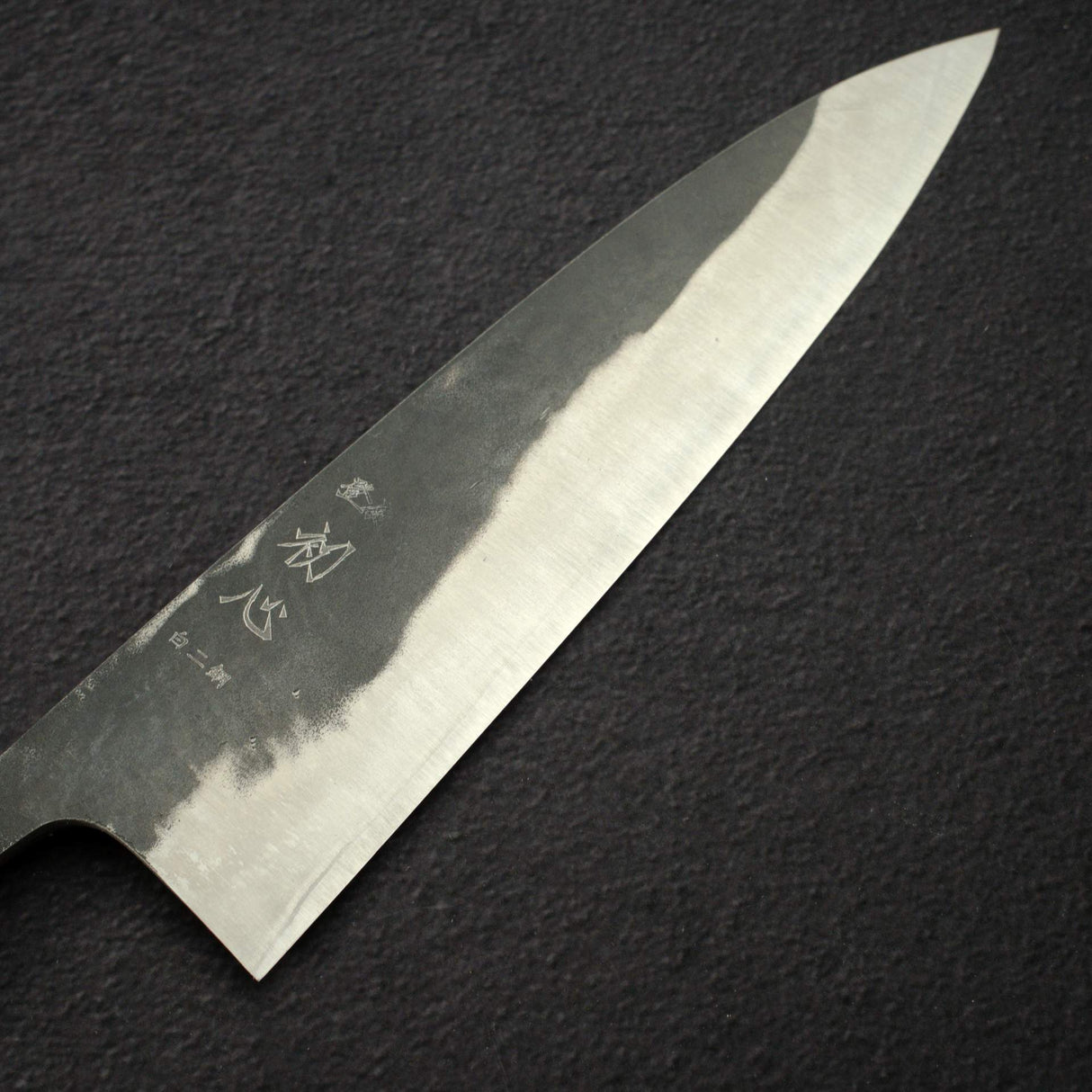 Hatsukokoro Kurokaze White 2  Gyuto 210mm Stainless Clad, Tall Profile