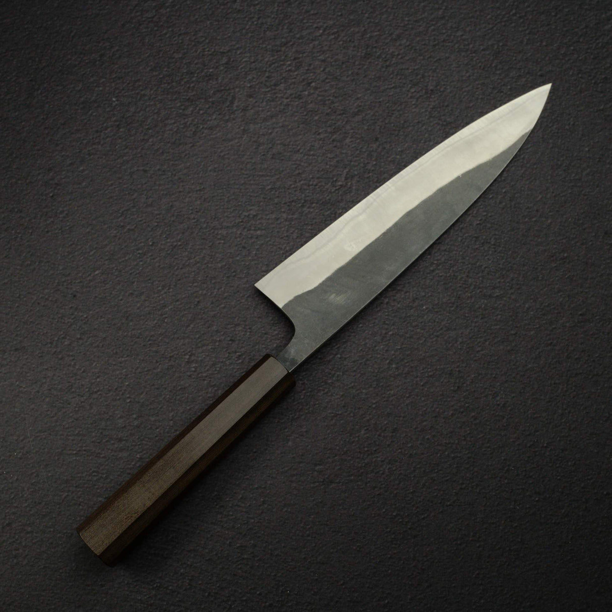 Hatsukokoro Kurokaze White 2  Gyuto 210mm Stainless Clad, Tall Profile