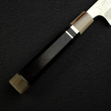 Mazaki Blue 2 Migaki Yanagiba 300mm w/ Triple Spacer Ebony Handle & Saya