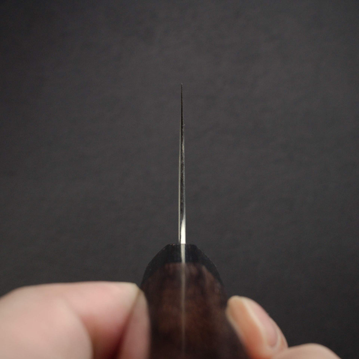Shibata Koutetsu Chromax Boss Nakiri 175mm, Rosewood Handle