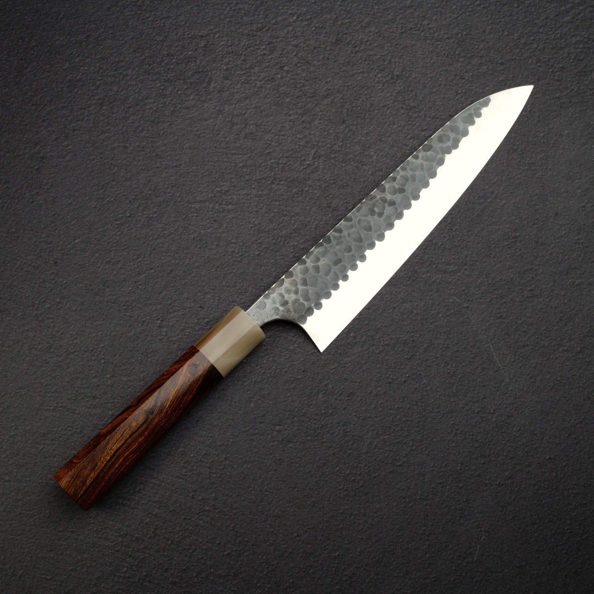 마사카게 코이시 슈퍼청지 쿠로우치 츠치메 규토(셰프나이프) 210mm K&S 하트형 아이언우드 핸들