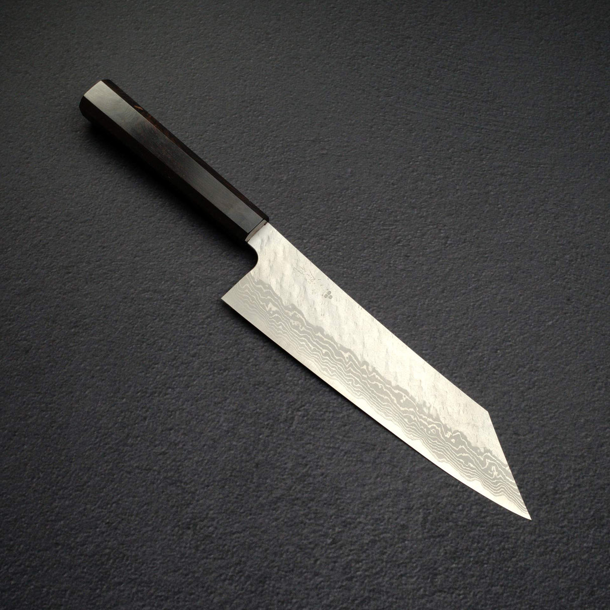 니가라 VG10 다마스커스 츠치메 K팁 규토(셰프나이프) 210mm 블랙 차카테 핸들